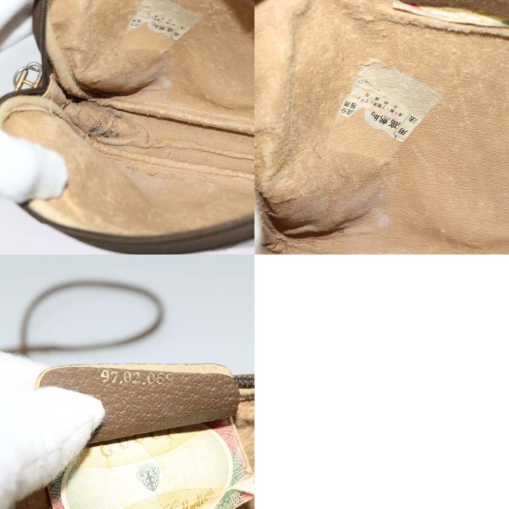 GUCCI GG Supreme Shoulder Bag Pvc Beige 97 02 068 - Picture 12 of 12